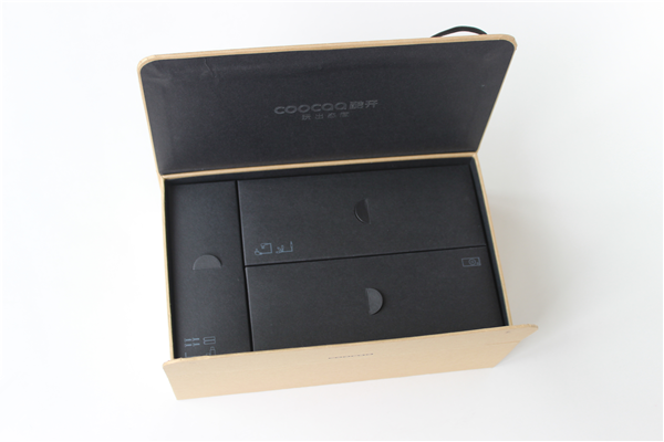 創(chuàng)維酷開牛皮紙書型盒包裝